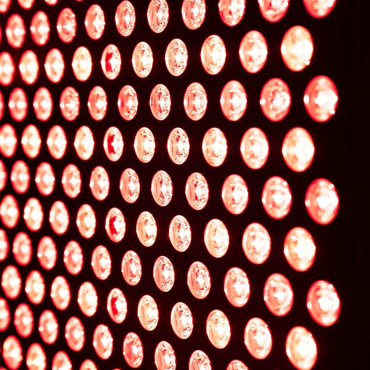 Pannello luce rossa in alluminio 92 × 42 × 6.5 cm Max 5/7