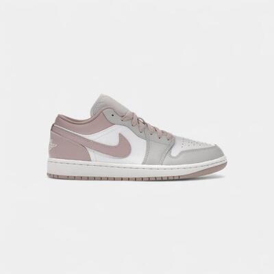 Jordan 1 low particle rose (women's)