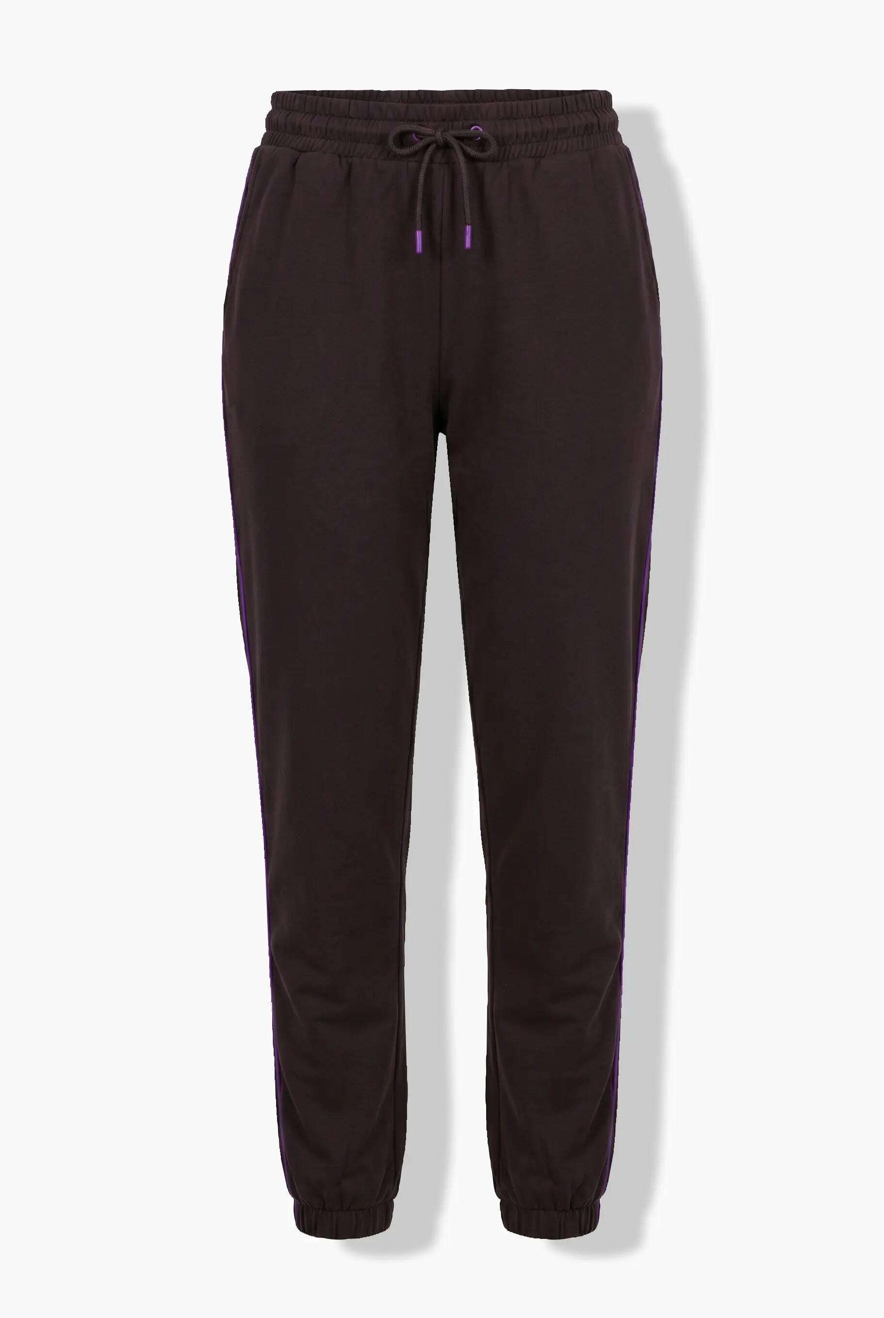 Damen Jogginghose Seitenpaspel Elastikbund elastischer Saum 6/6