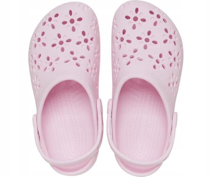 Chodaki Dla Dzieci Crocs Classic Floral Cut Out Clog 6/6