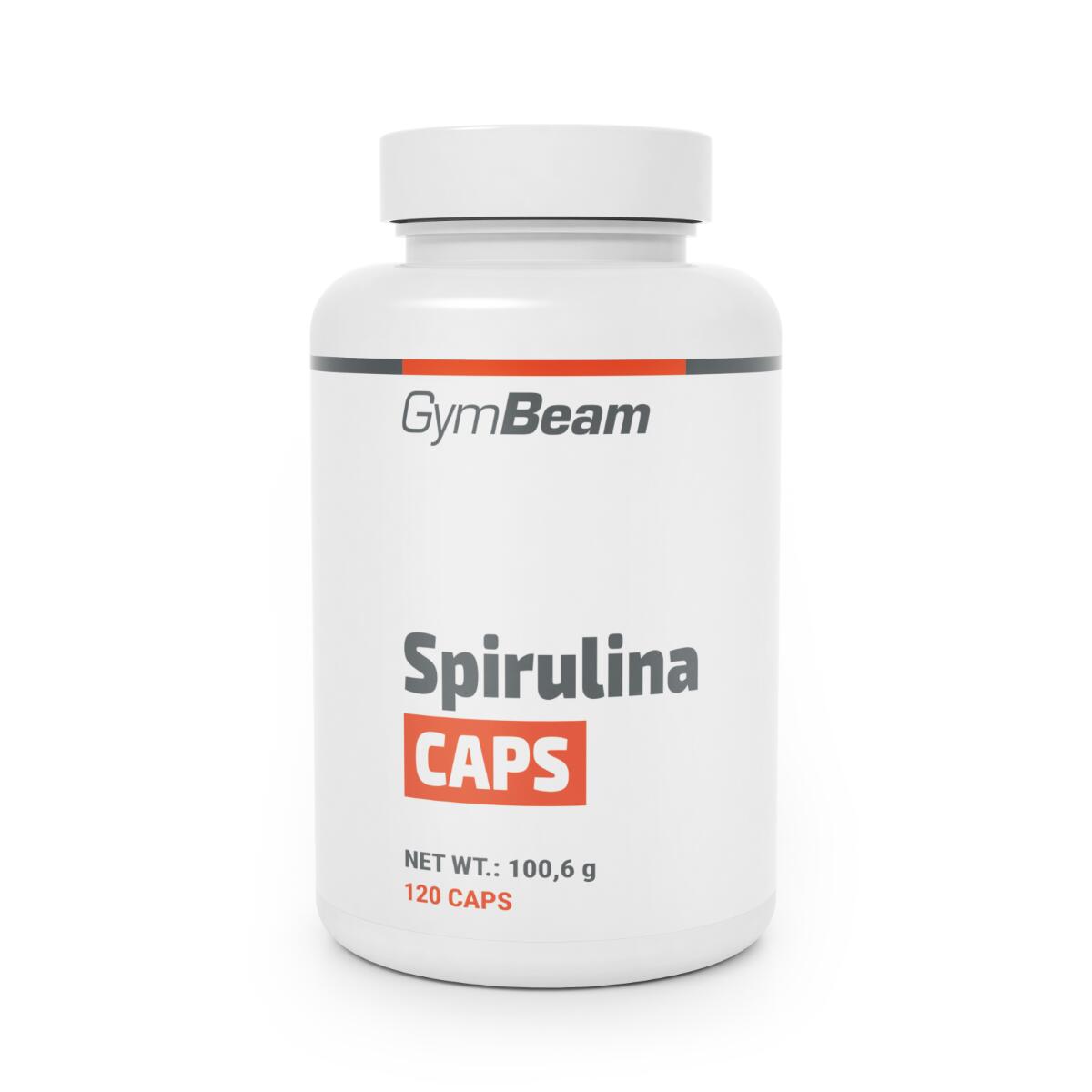 GYMBEAM Spirulina kapsle 120 kapslí