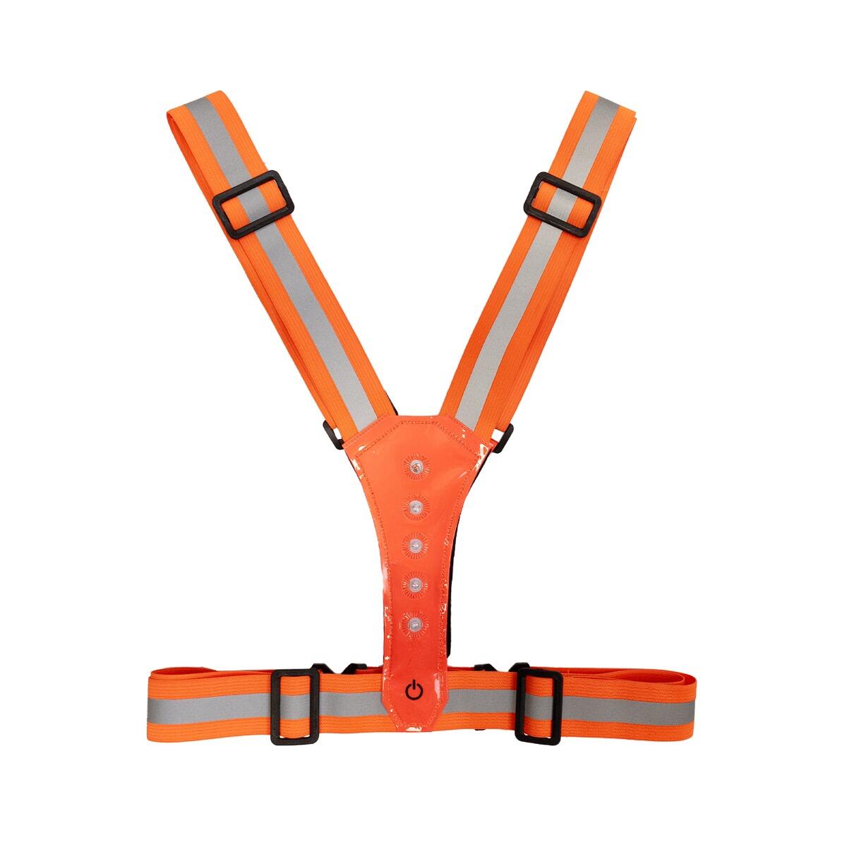 Sport Vest Riflettente Orange 2/6