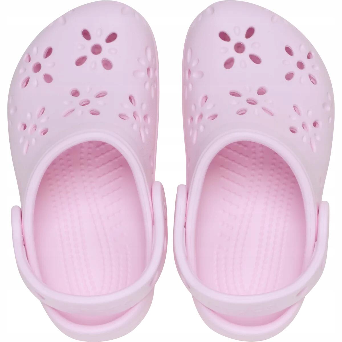 Chodaki Dla Dzieci Crocs Classic Floral Cut Out Clog 6/6