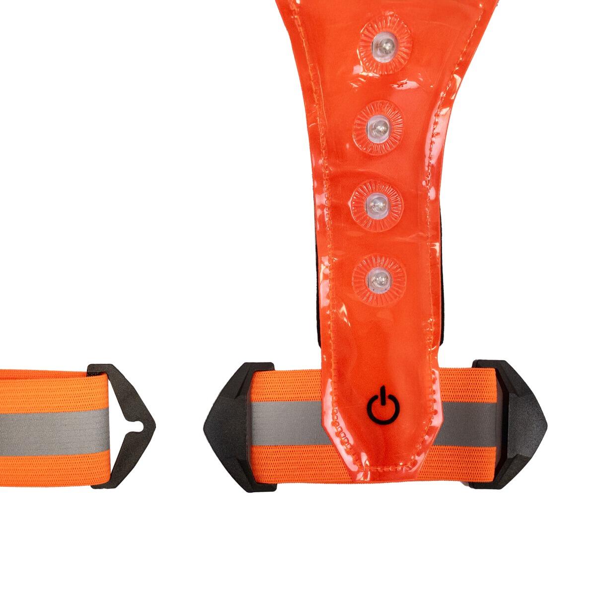 Sport Vest Riflettente Orange 4/6