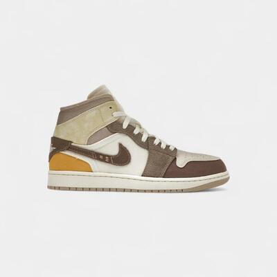 Air jordan 1 mid se craft taupe haze