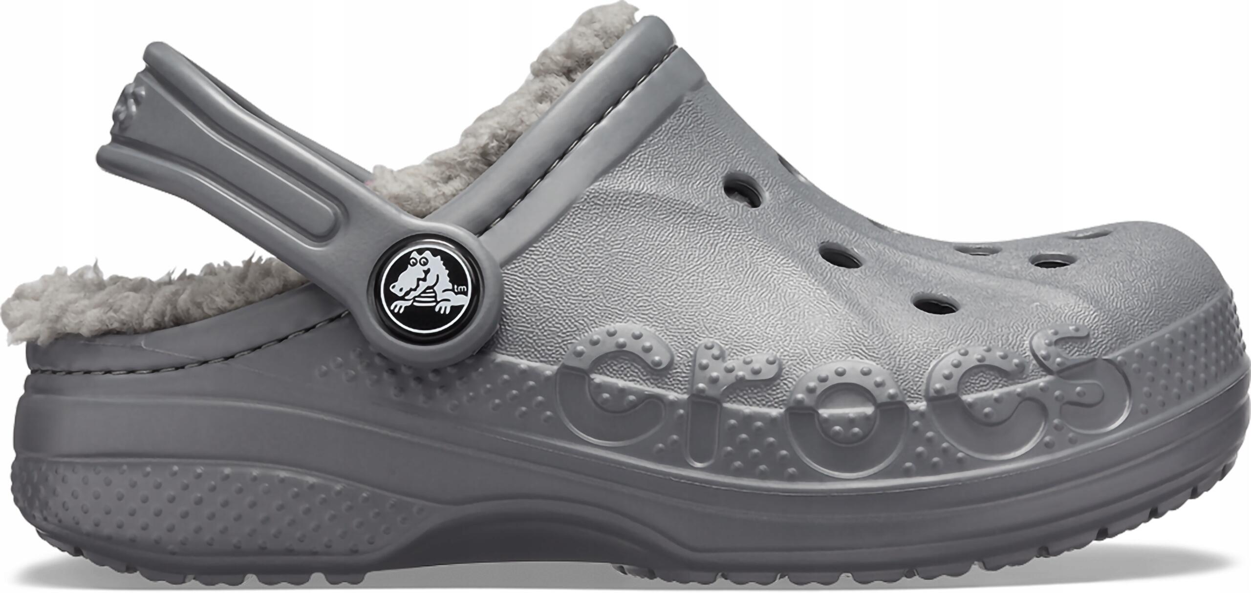 Chodaki Dla Dzieci Crocs Baya Lined Clog 3/6