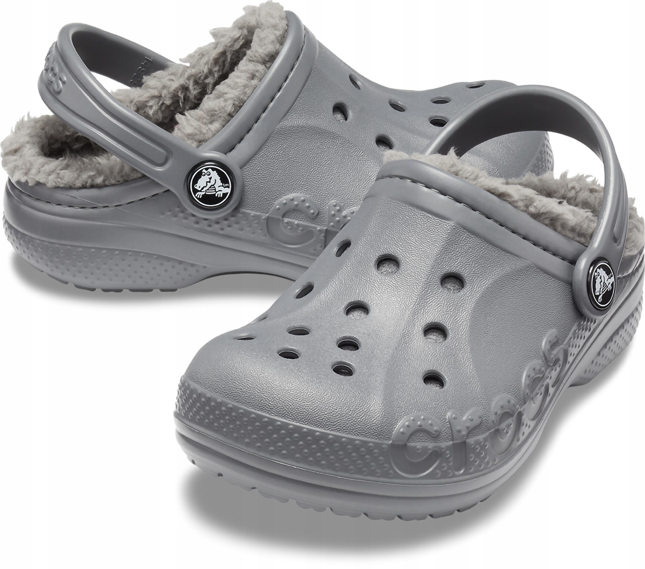 Chodaki Dla Dzieci Crocs Baya Lined Clog 2/6