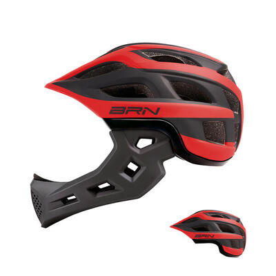 Casco BRN Full nero/grigio