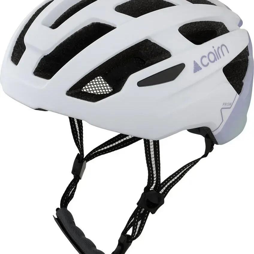 Cairn Prism II Mountain Bike Helmet White/Lilac