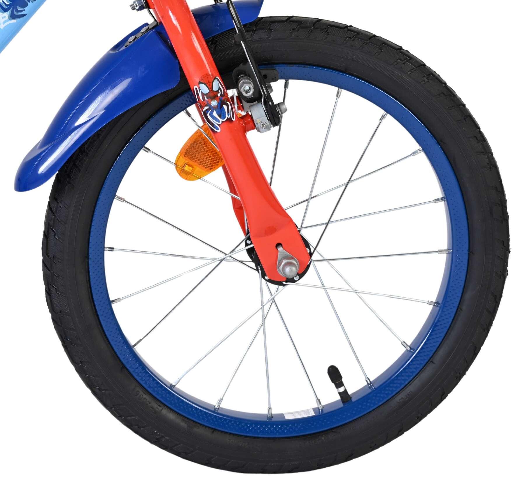 Spidey Kinderfahrrad 16 Zoll für Jungen, Blau 3/6