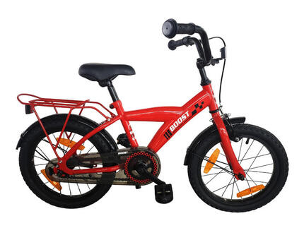 Bikefun Kinderfahrrad Boost 16 Zoll mit Bremsnabe - Rot