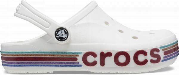 Chodaki Dla Dzieci Crocs Bayaband Rainbow Glitter Clog Kids . 3/6