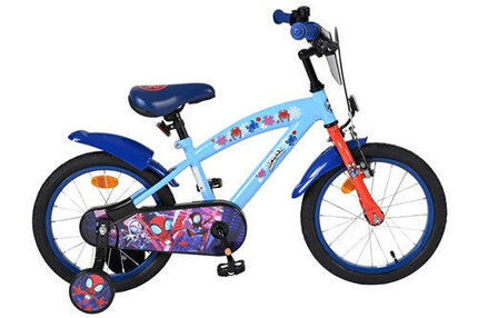 Spidey Kinderfahrrad 16 Zoll für Jungen, Blau