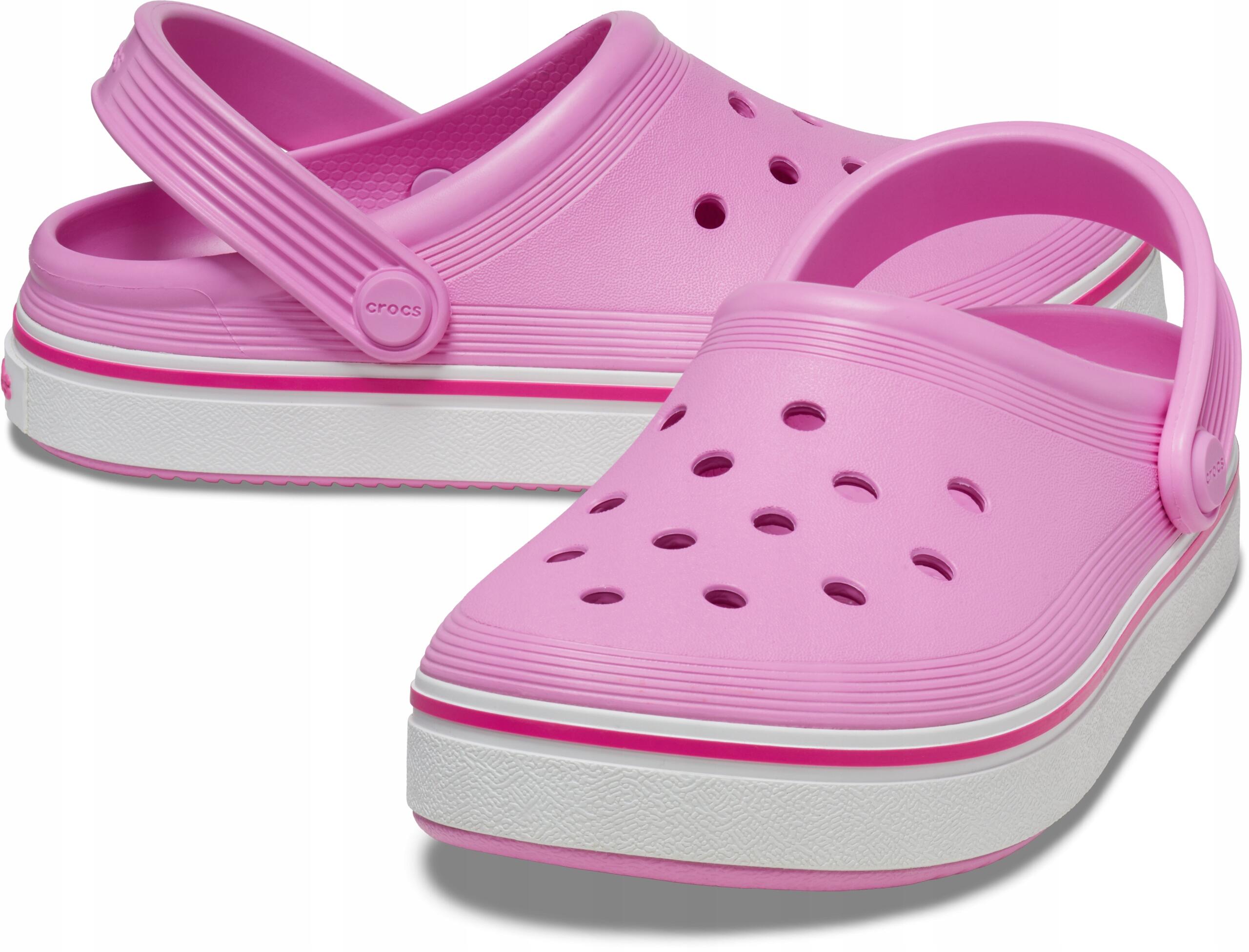 Chodaki Dla Dzieci Crocs Crocband Clean Off Court Clog Kids . 2/6