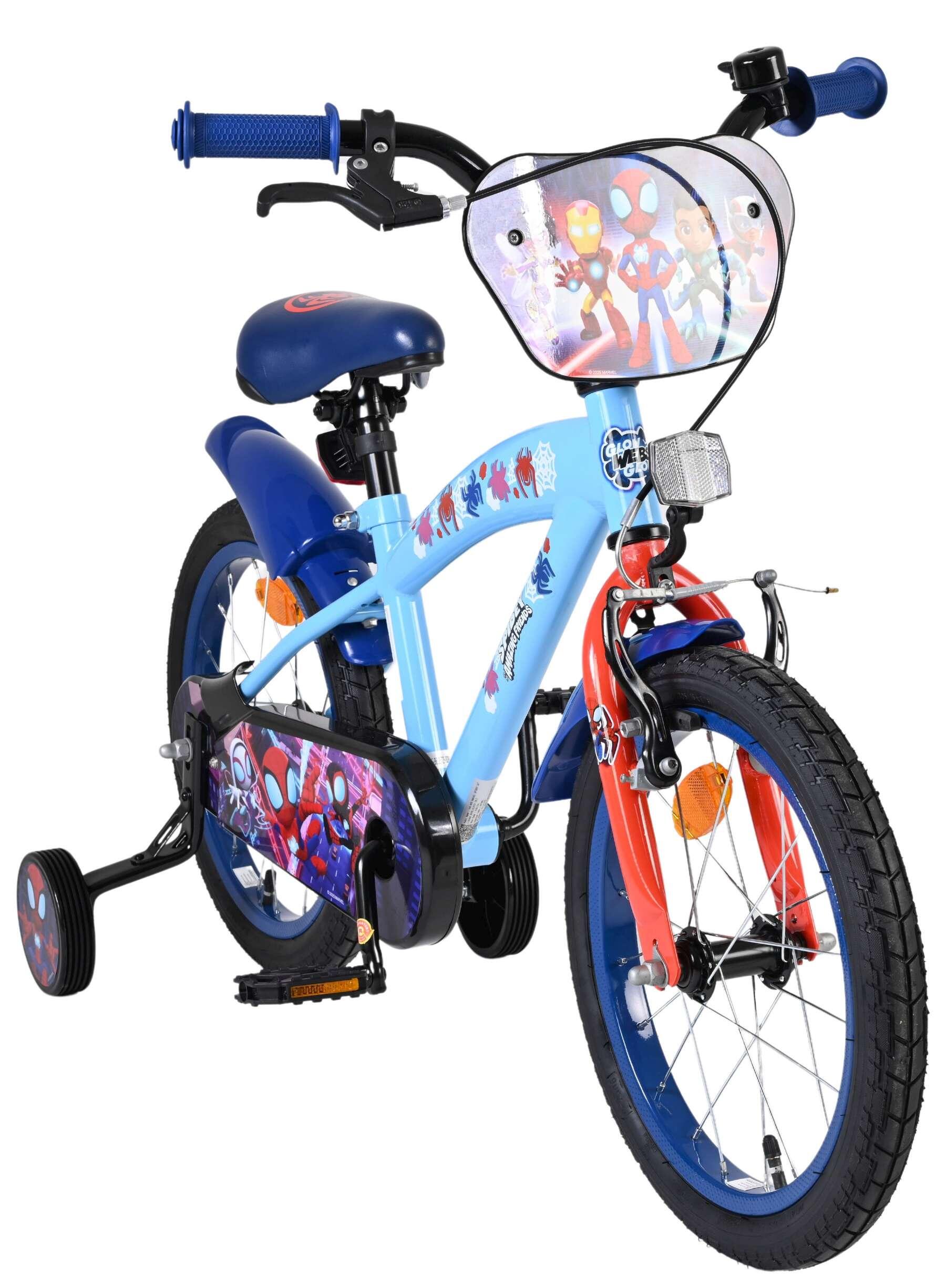 Spidey Kinderfahrrad 16 Zoll für Jungen, Blau 5/6