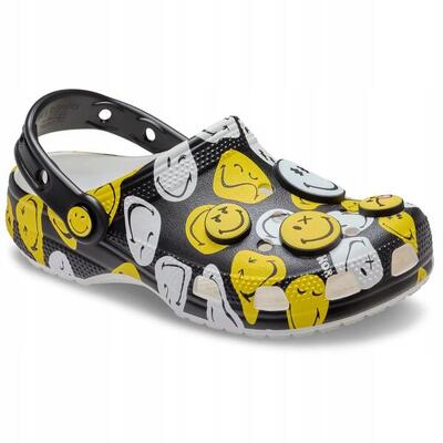 Chodaki dla dzieci crocs classic smiley clog
