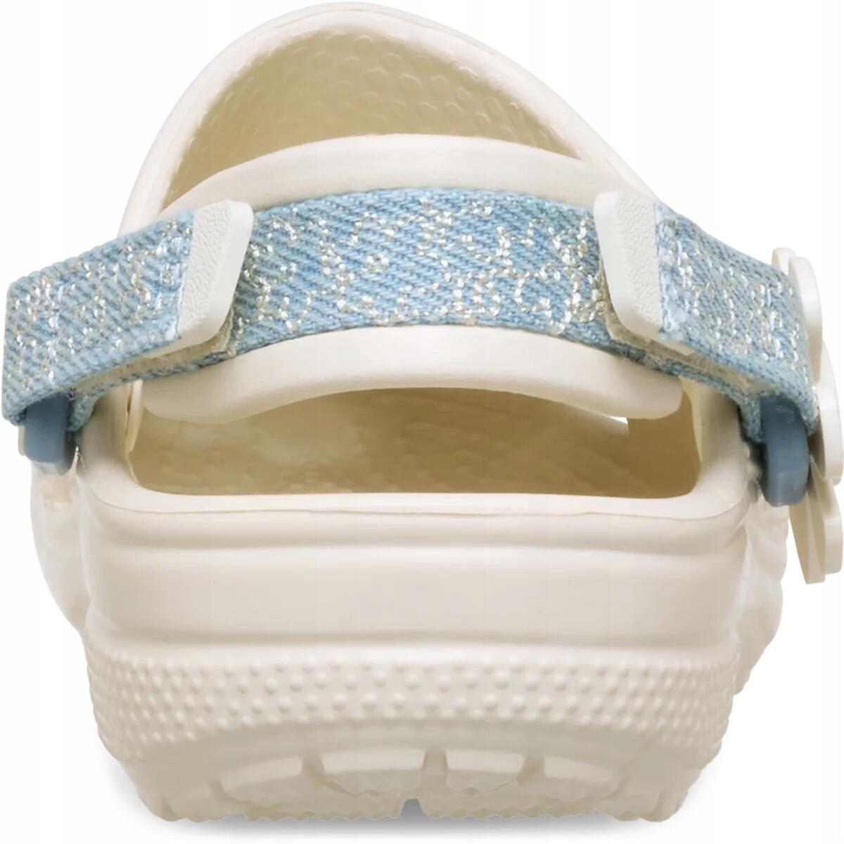 Chodaki Dla Dzieci Crocs Classic DNM FLWR Adj Backstrap Clog 5/6