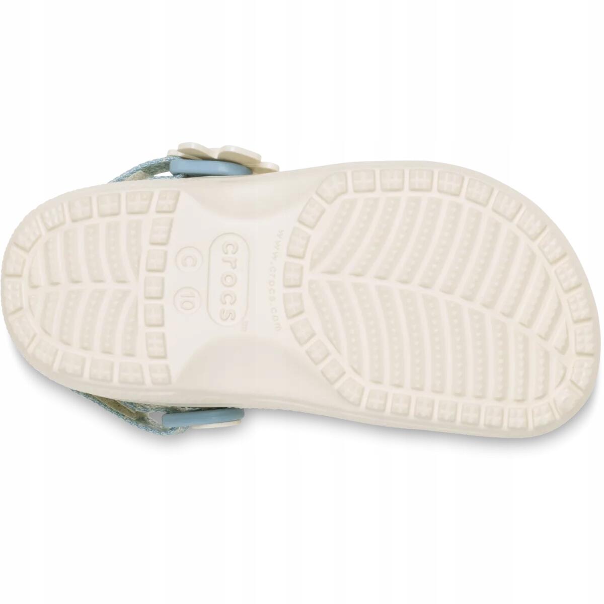 Chodaki Dla Dzieci Crocs Classic DNM FLWR Adj Backstrap Clog 4/6