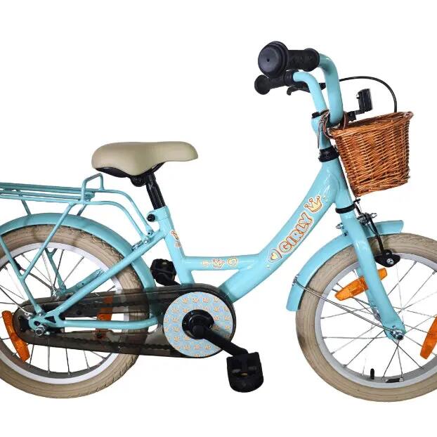 Bike Fun Kids Girly 16-inch kids' bike, blue