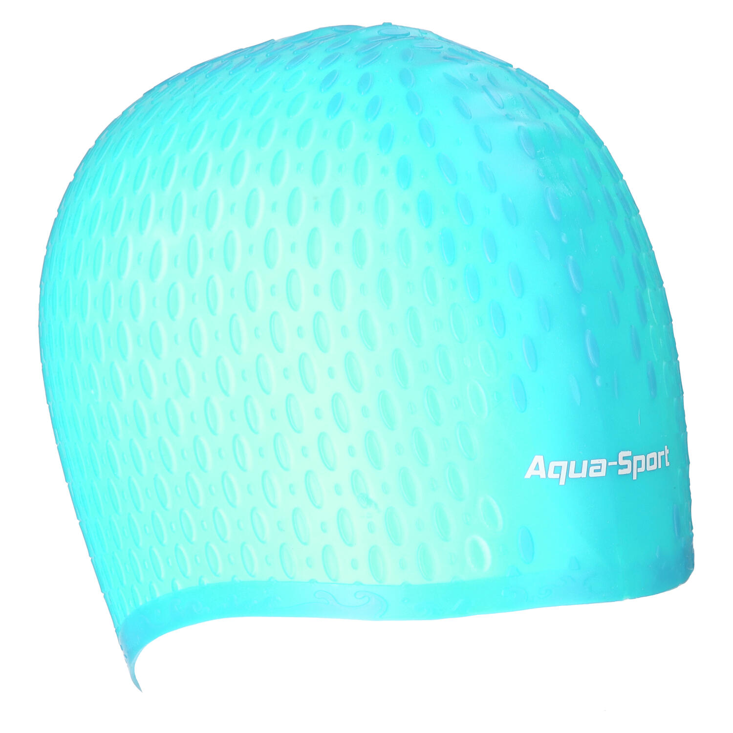 Aqua Sport czepek silikonowy kitka mint  na długie włosy AS1269 3/6