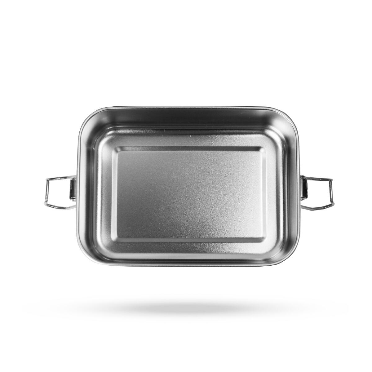 Contenitore Ermetico per Alimenti in Acciaio Inox 850 ml - GymBeam 2/4