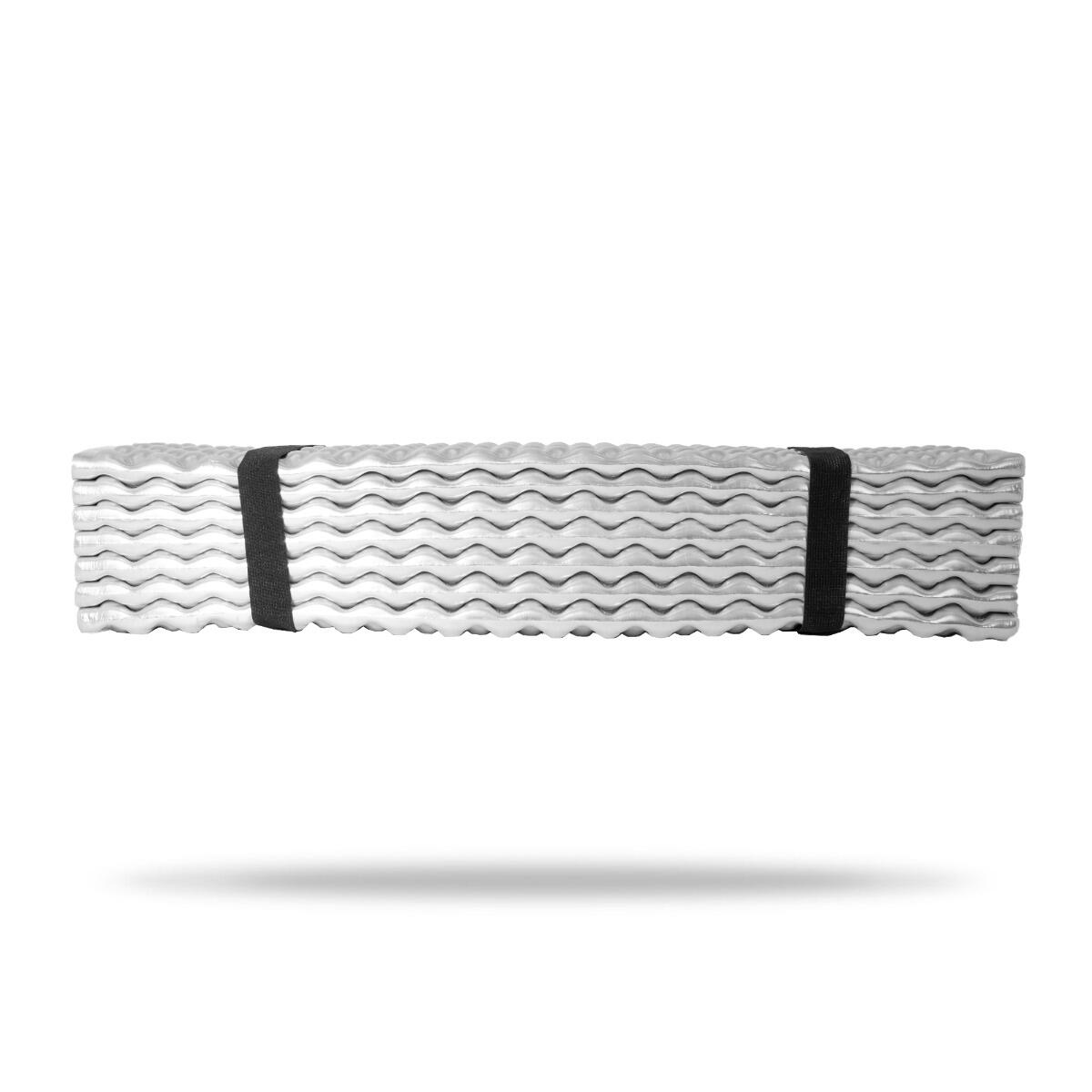 Materassino campeggio pieghevole IXPE 185 cm nero 2/7