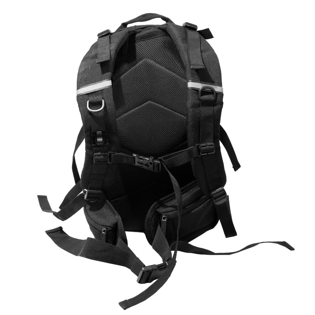 Zaino trekking tattico 30 l nero 4/7