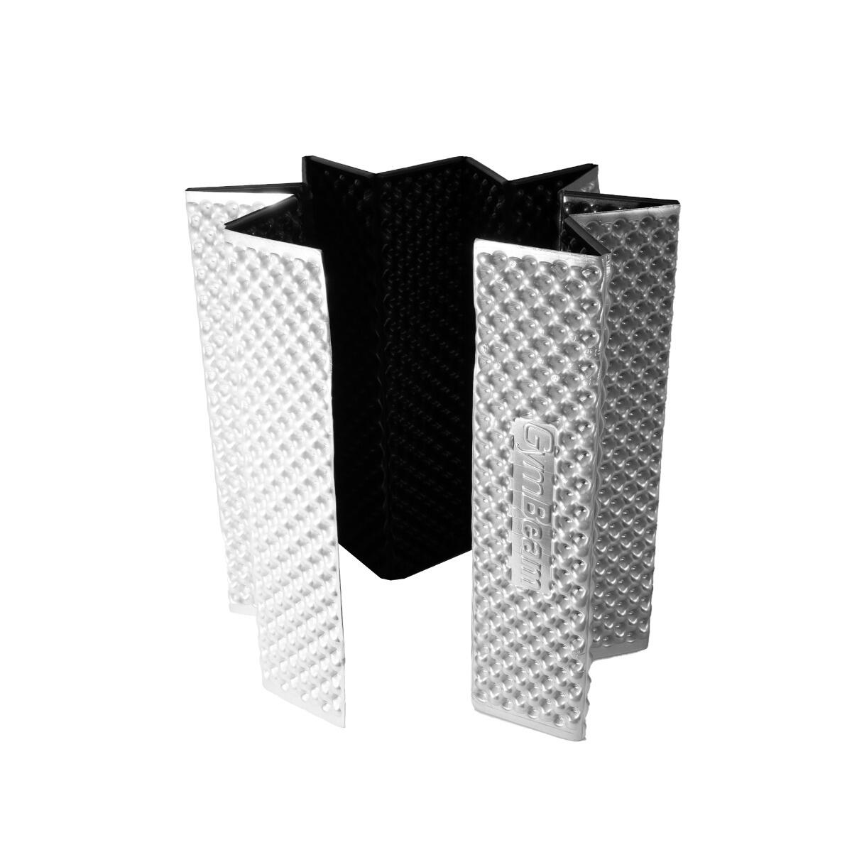 Materassino campeggio pieghevole IXPE 185 cm nero 4/7