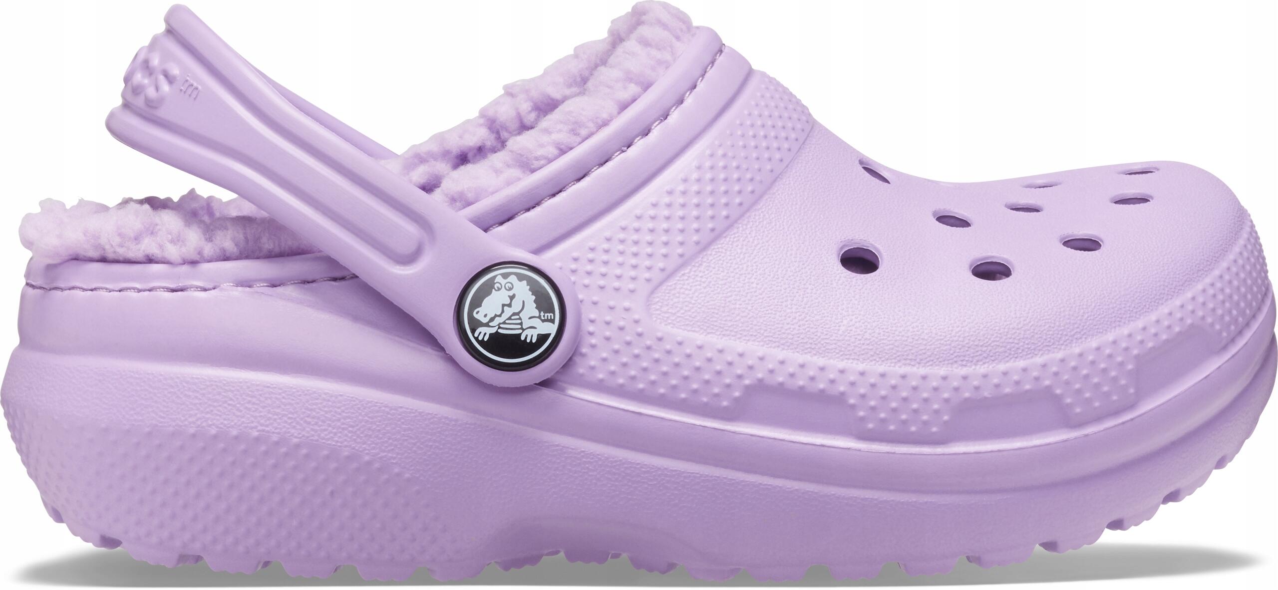 Chodaki Dla Dzieci Crocs Classic Lined Clog 3/6