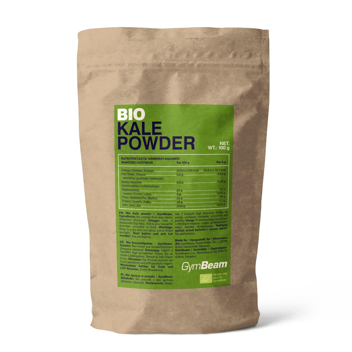 GYMBEAM Kapustový prášek BIO 100 g