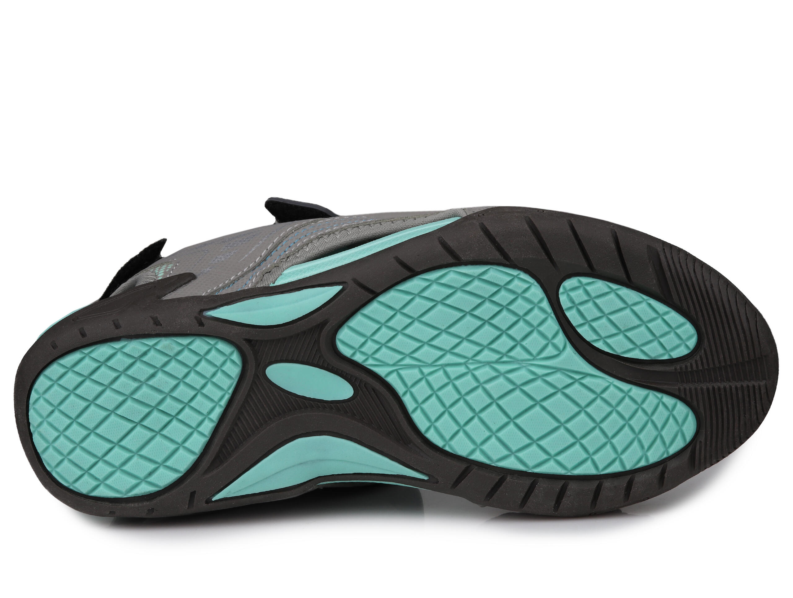 Sandały damskie sportowe DK CIKO GREY/TURQUISE 3/5