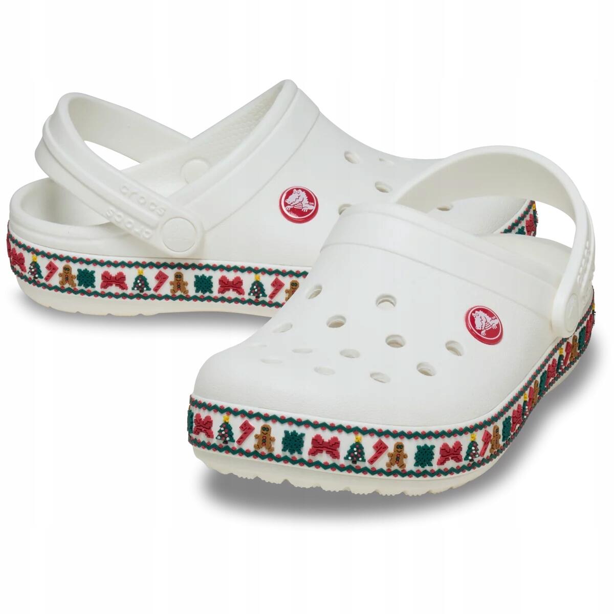 Chodaki Dla Dzieci Crocs Crocband Holiday Clog. 2/6