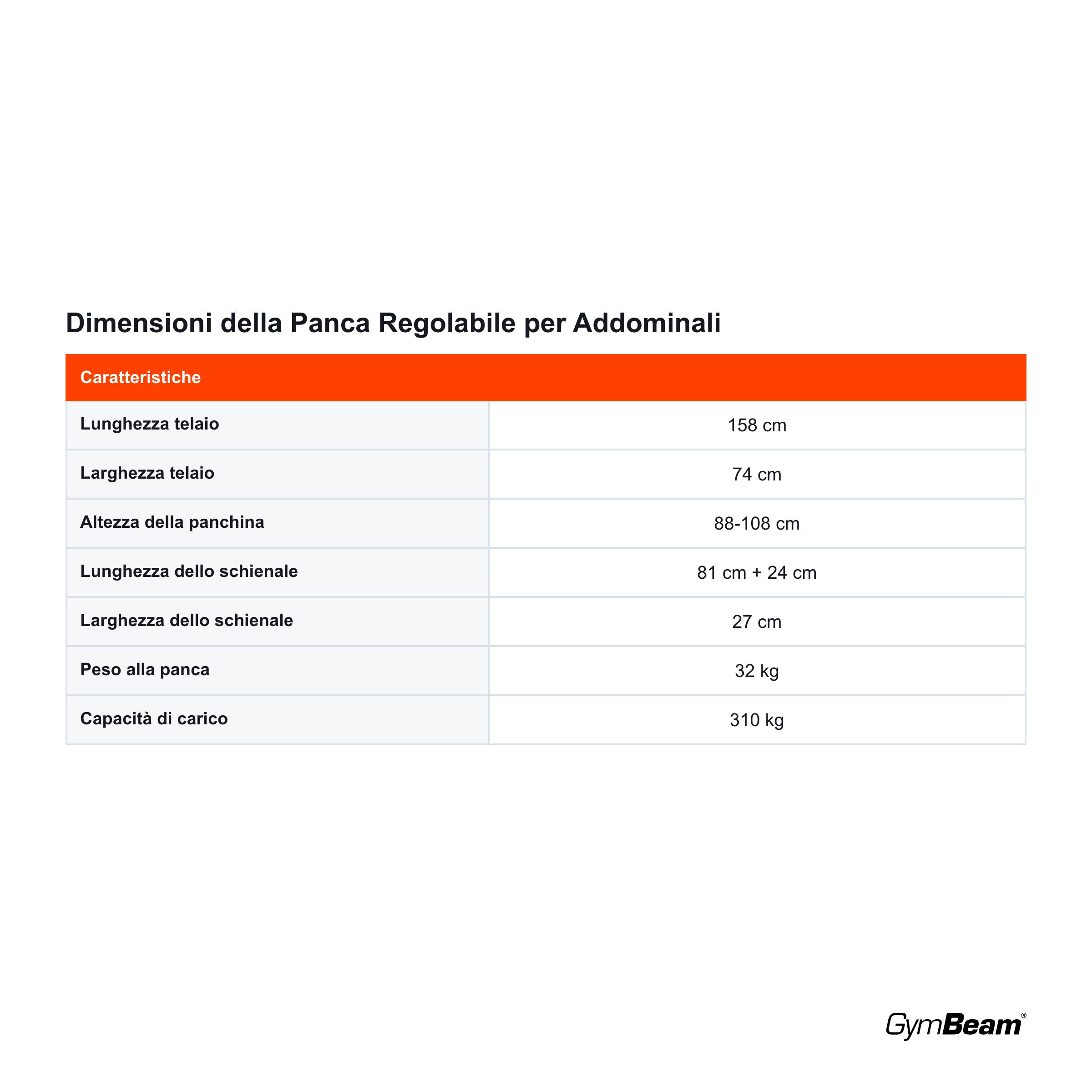 Panca Regolabile per Addominali 7/7