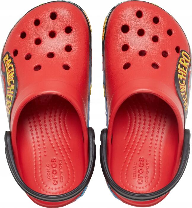 Chodaki Dla Dzieci Crocs Fl Cars Lights Band Kids Clog 6/6