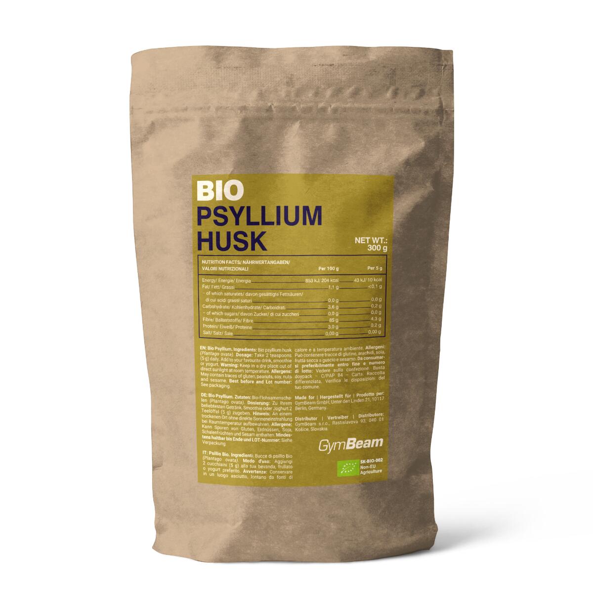GYMBEAM Psyllium prášek BIO 300 g