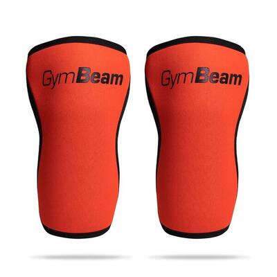Ginocchiere crossfit in neoprene 7 mm rosse Conquer