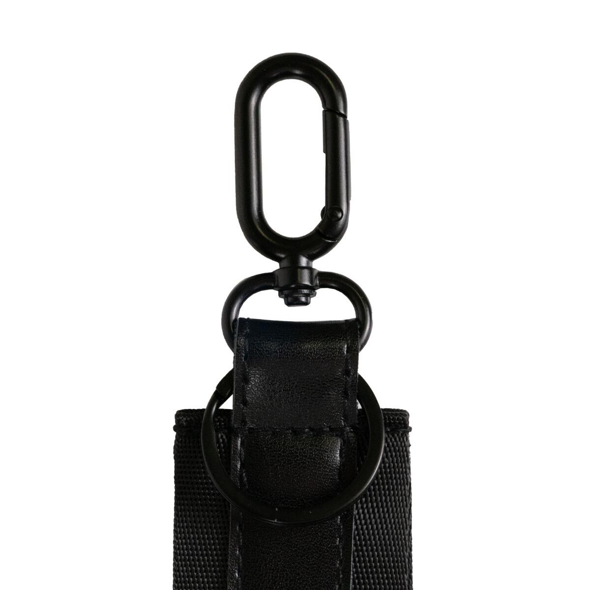 Portachiavi con Scomparto per AirTag Black 2/4