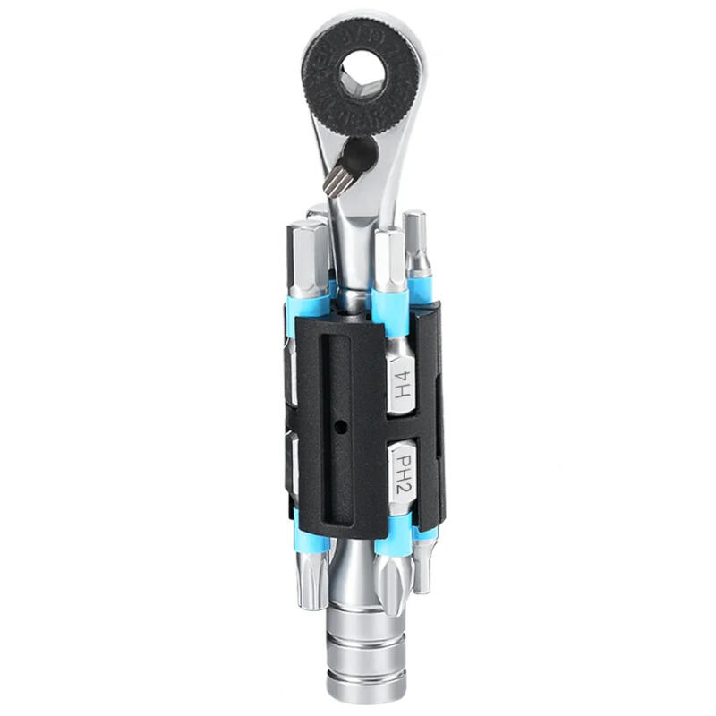 Zestaw narzędzi rowerowych grzechotka Rockbros 10el RB-8601 bity 4/7