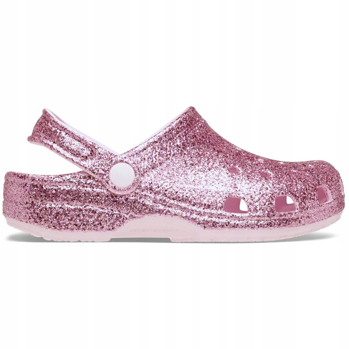 Chodaki Dla Dzieci Crocs Classic Chunky Glitter Clog 3/6