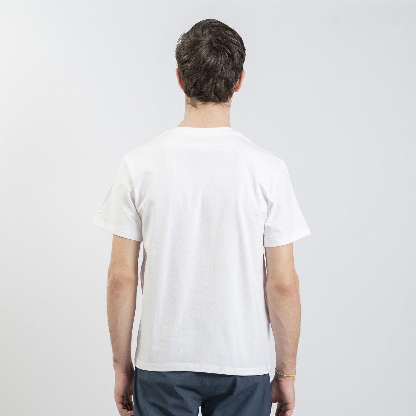 Camiseta de algodão AZZA FENCING com padrão elétrico Branca 2/6