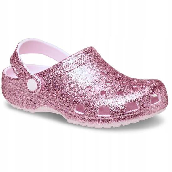 Chodaki Dla Dzieci Crocs Classic Chunky Glitter Clog