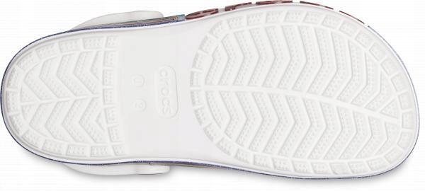 Chodaki Dla Dzieci Crocs Bayaband Rainbow Glitter Clog Kids . 4/6