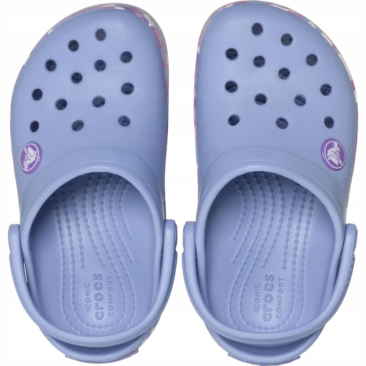 Chodaki Dla Dzieci Crocs Crocband Glow Confetti Clog. 6/6