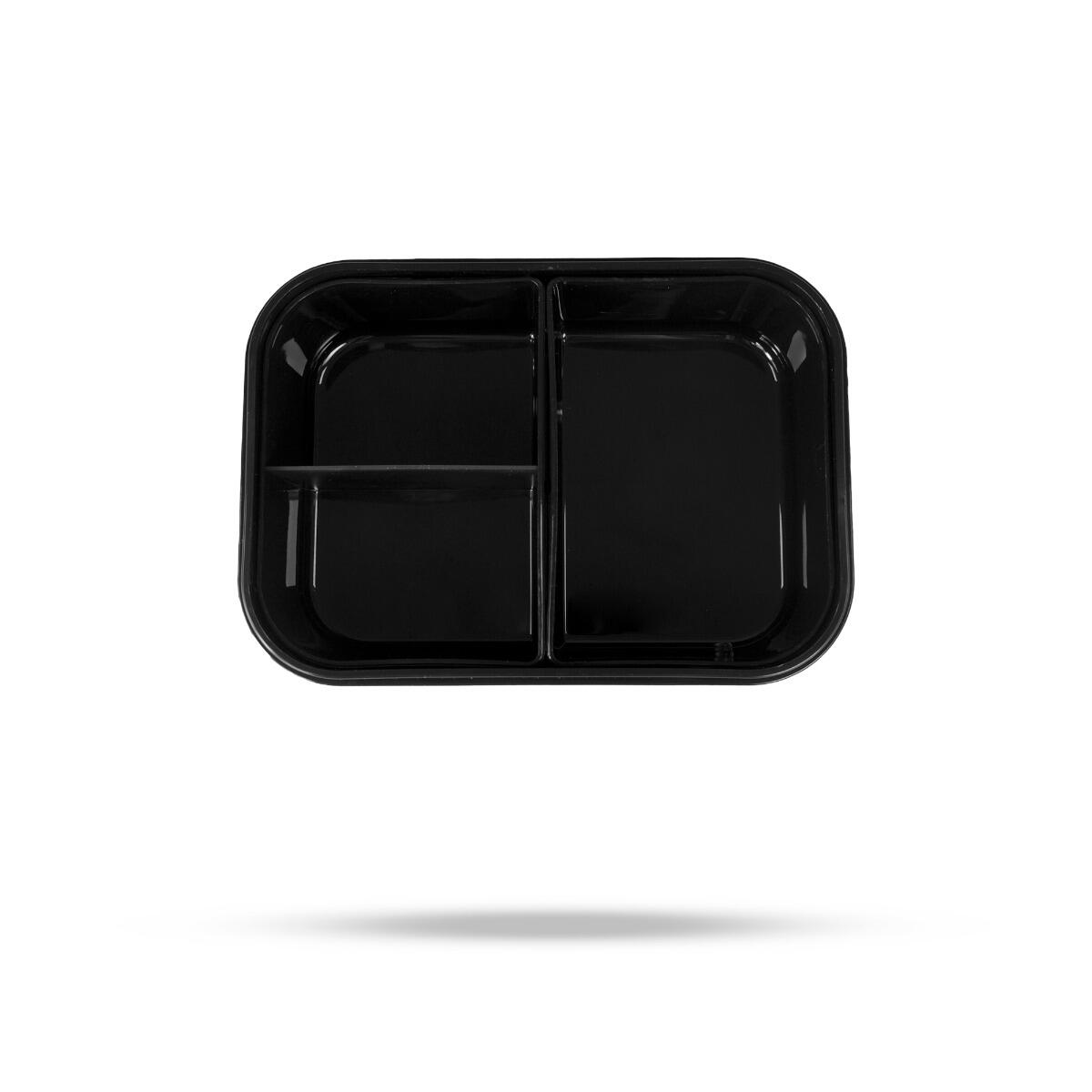 Contenitore Per Pasti Fit Black 2/4