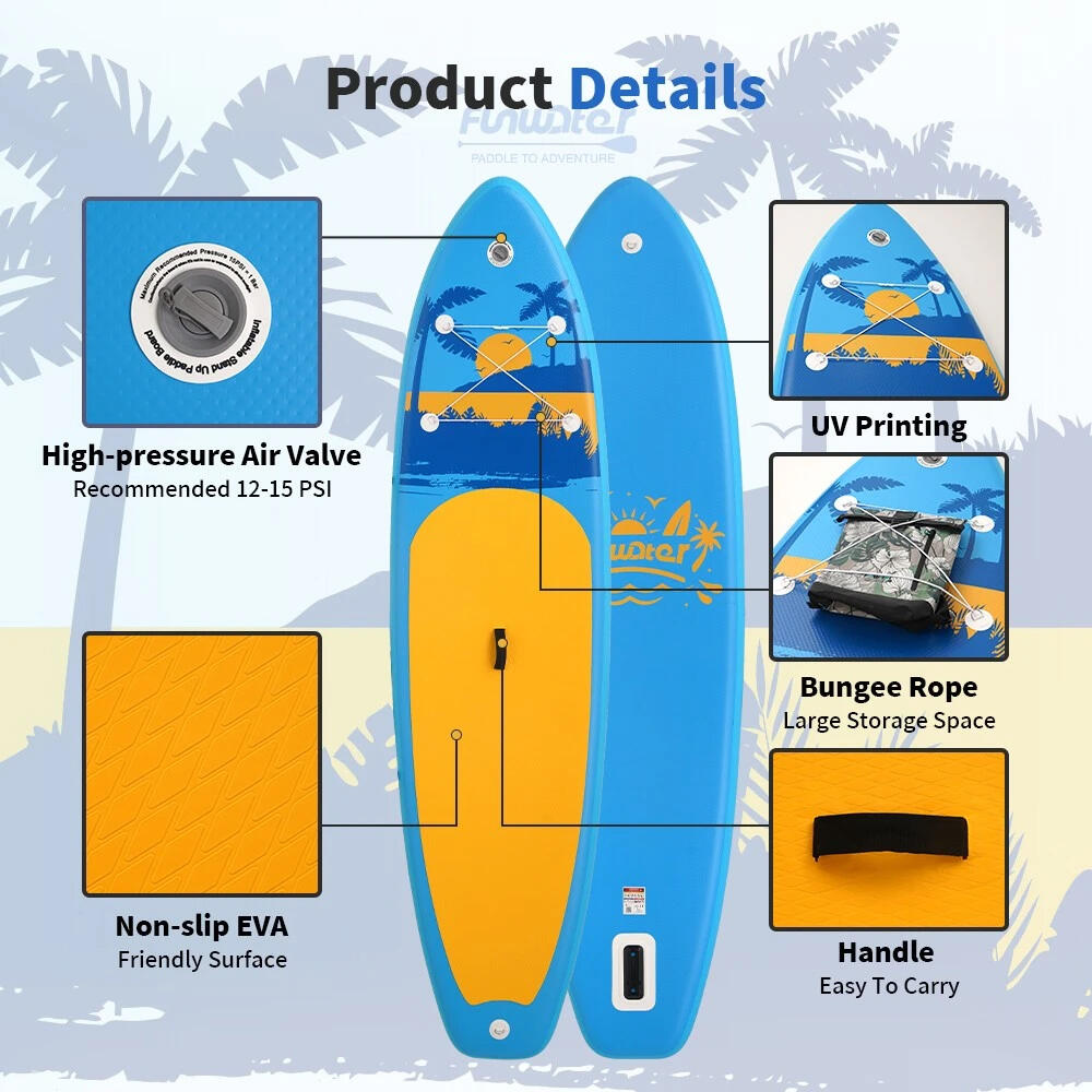 FunWater SUPFW31E SUP inflável 335x84x15 4/6
