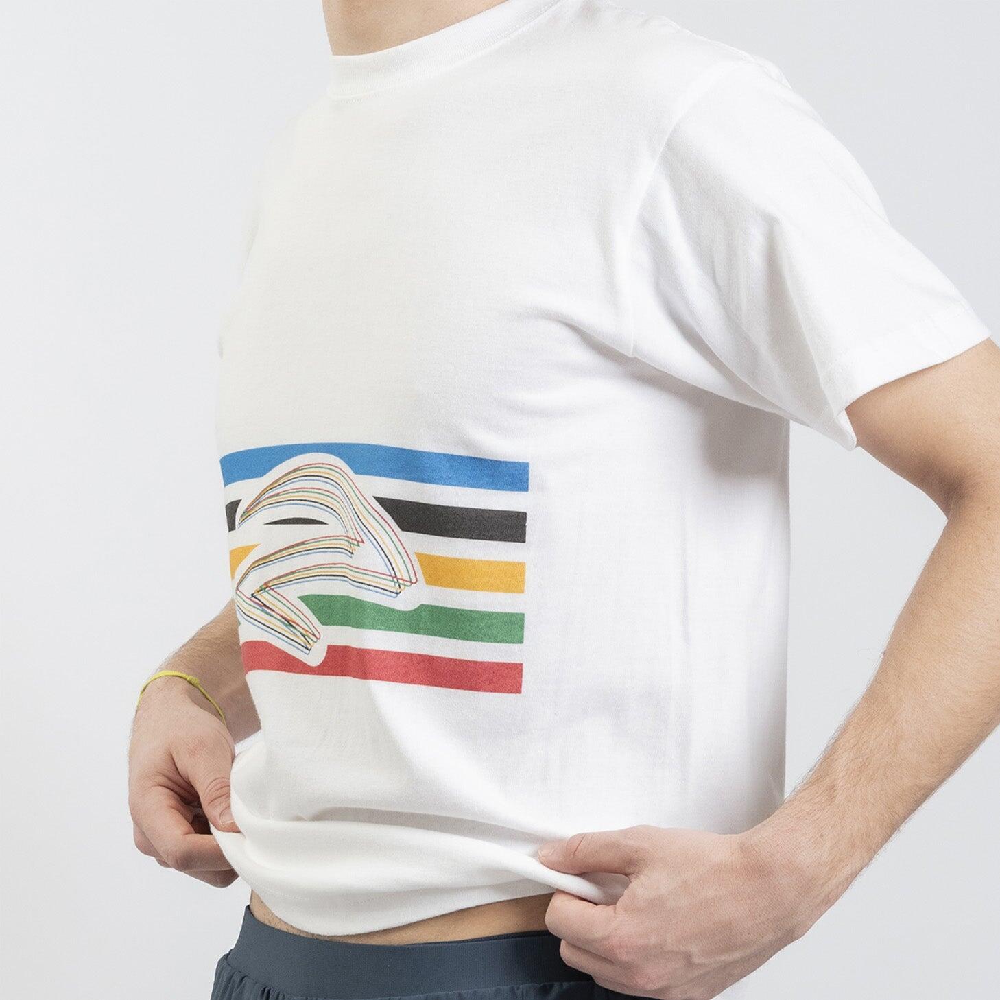Camiseta AZZA FENCING Light Padrão Olímpico - Branca 3/6