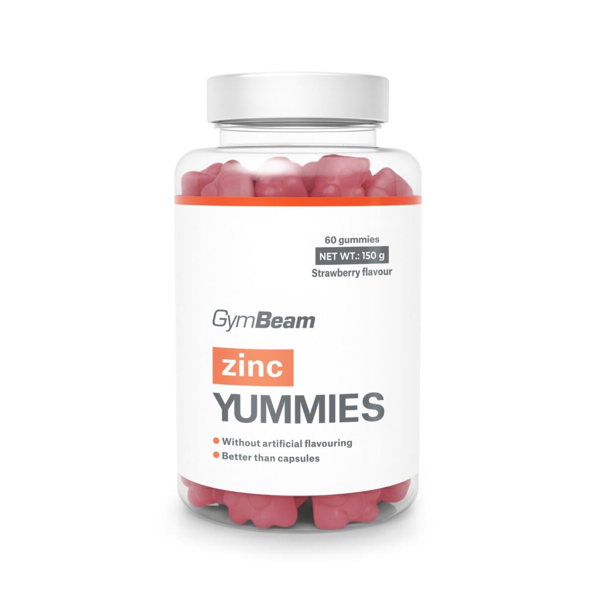 GYMBEAM Zinek Yummies jahoda