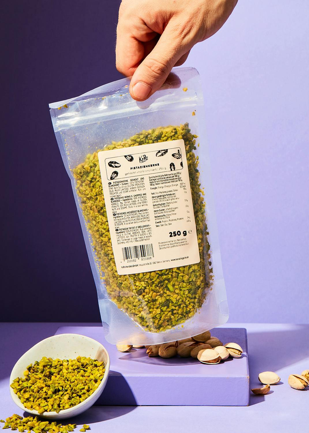 Pistaches hachées et blanchies 250 g 7/7