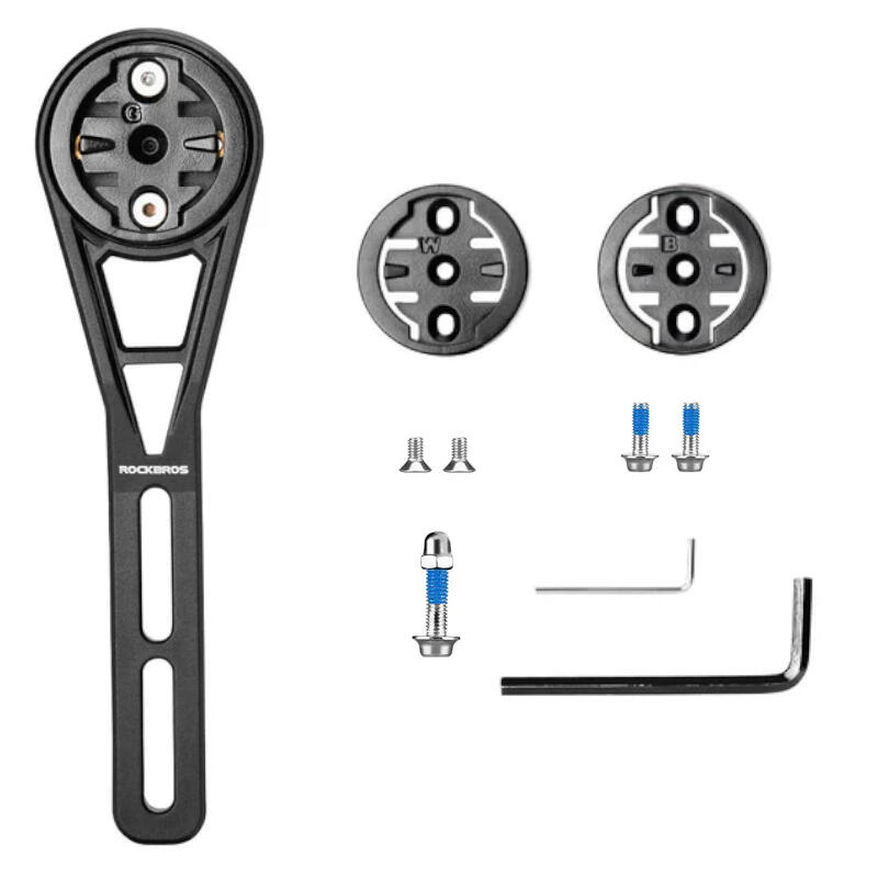 Uchwyt rowerowy pod kierownicę do licznika/nawigacji i lampki Rockbros FK-307S