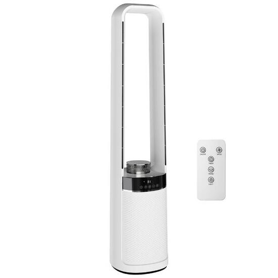Ventilador de Torre HOMCOM 20.6x21.4x93.3 cm Blanco